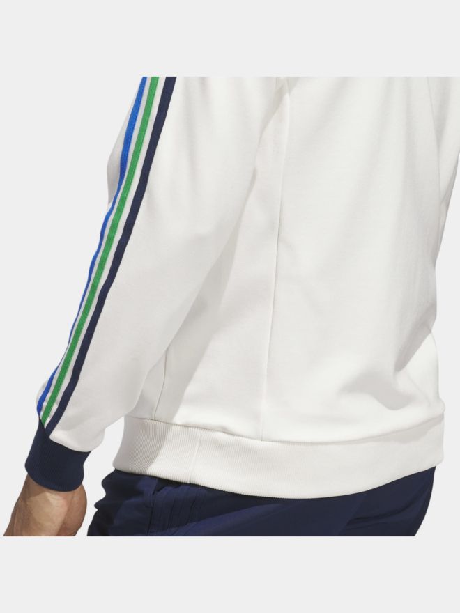 adidas Golf Originals F 3 Str 1/4 Zip Stretch Midlayer weiß