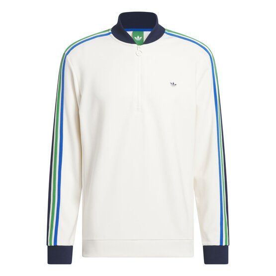 F 3 Str 1/4 Zip Stretch Midlayer bílá