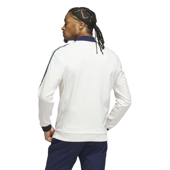 F 3 Str 1/4 Zip Stretch Midlayer bílá