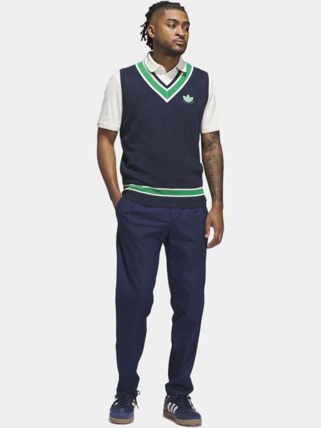 adidas Golf Originals MR Knit Vest Pullunder Strick navy