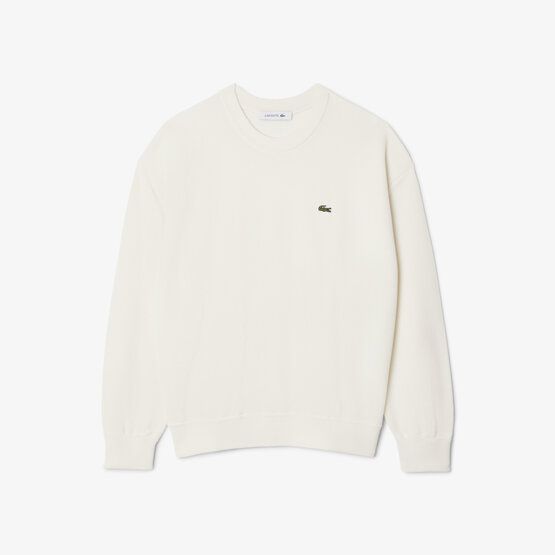 Lacoste Crewneck Pullover Strick offwhite