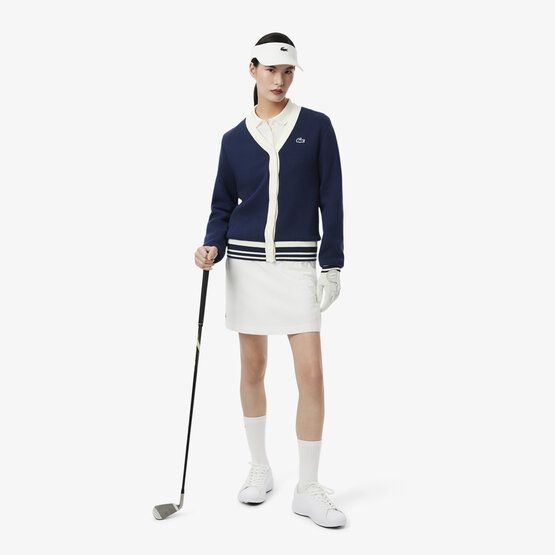 Lacoste Cardigan Jacke Strick navy