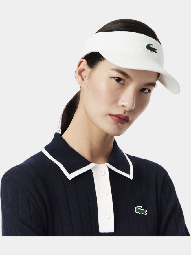 Lacoste Langarm Polo navy