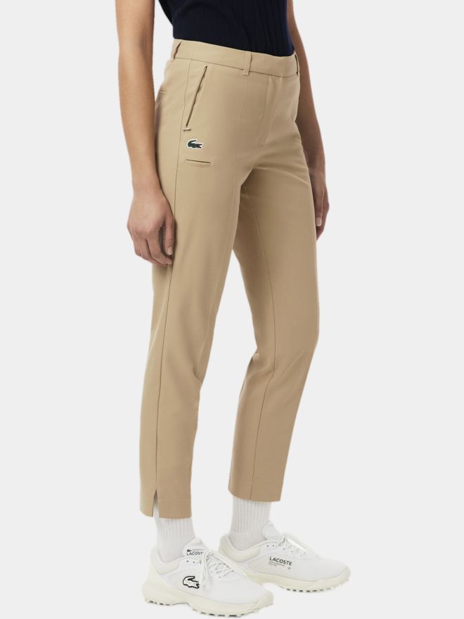 Lacoste 7/8 kalhoty béžová