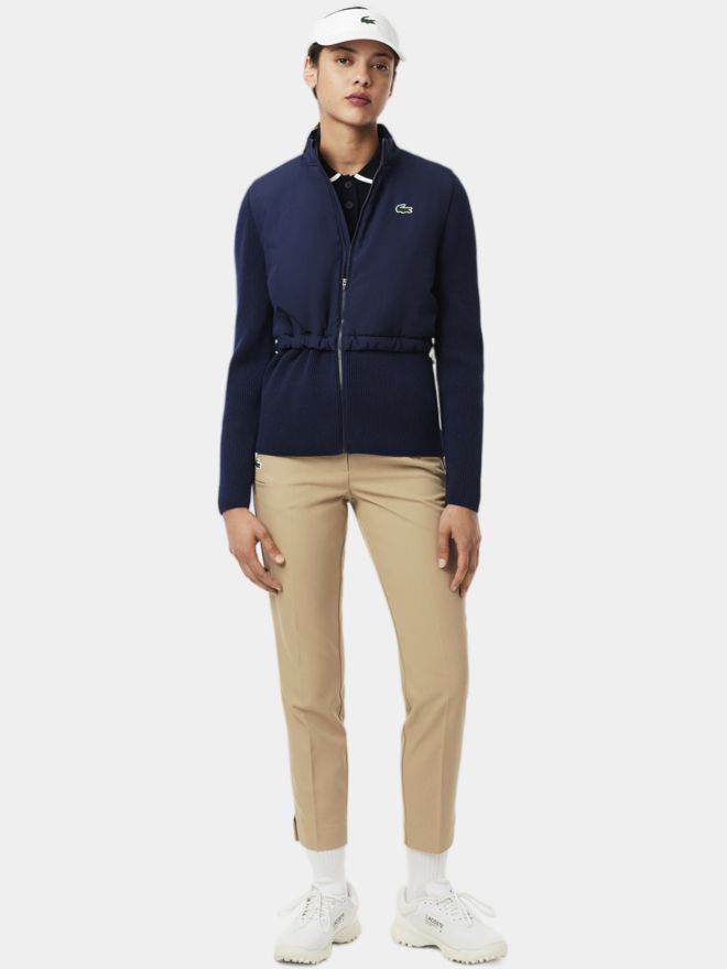 Lacoste 7/8 kalhoty béžová