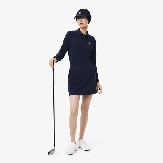 Lacoste Langarm Polo navy