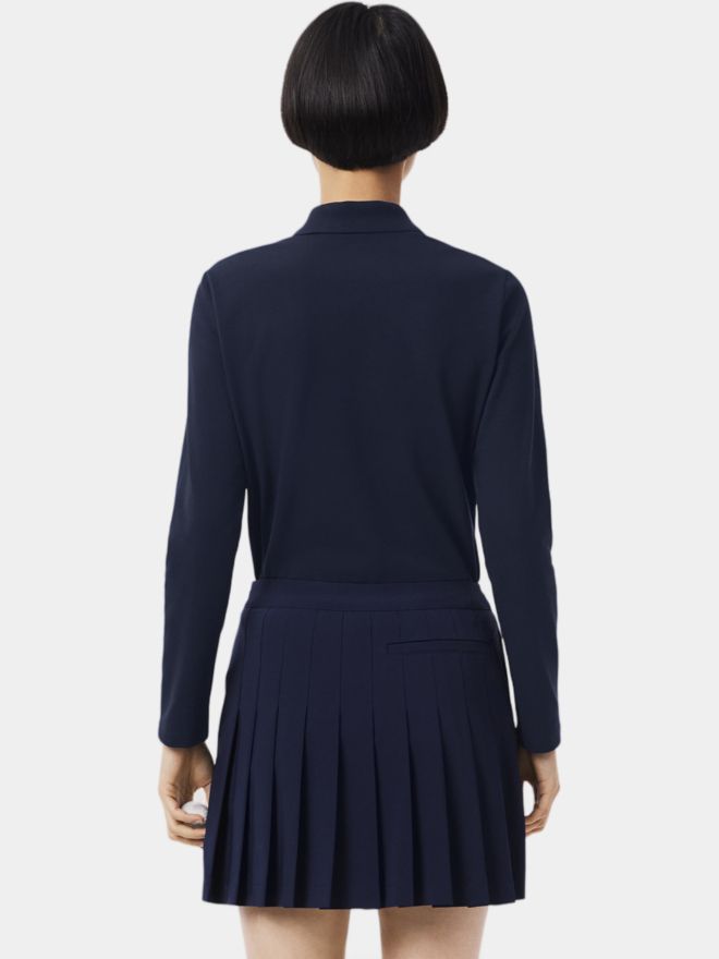 Lacoste Polokošile s dlouhým rukávem námořnická modrá