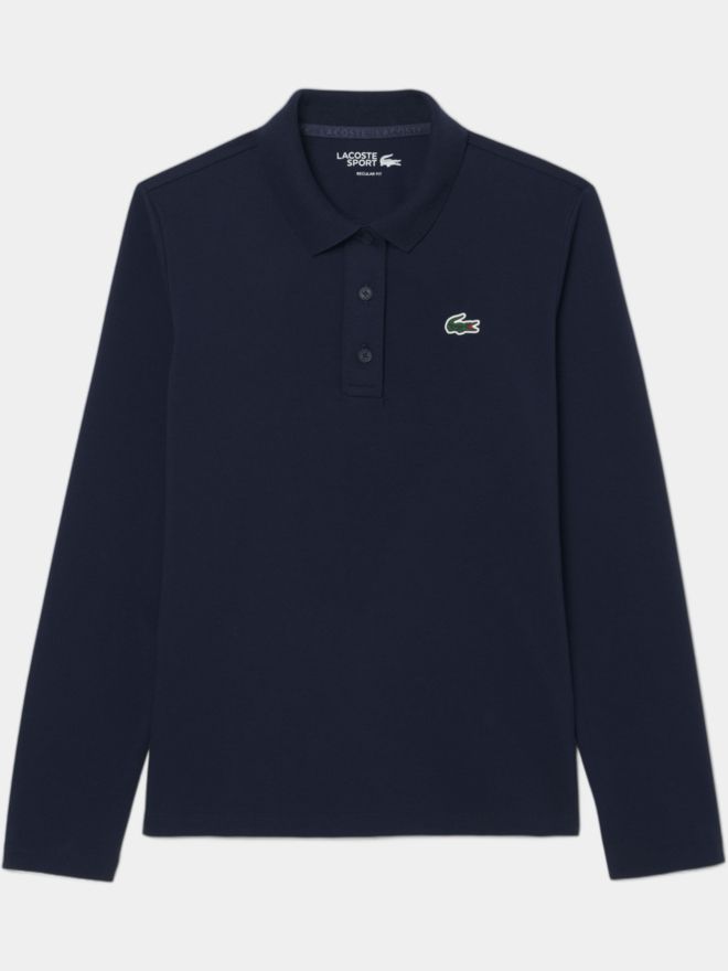 Lacoste Polokošile s dlouhým rukávem námořnická modrá