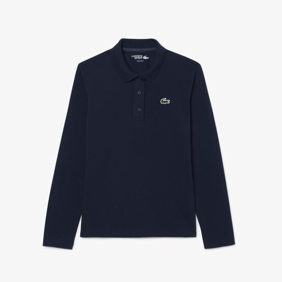 Lacoste Langarm Polo navy