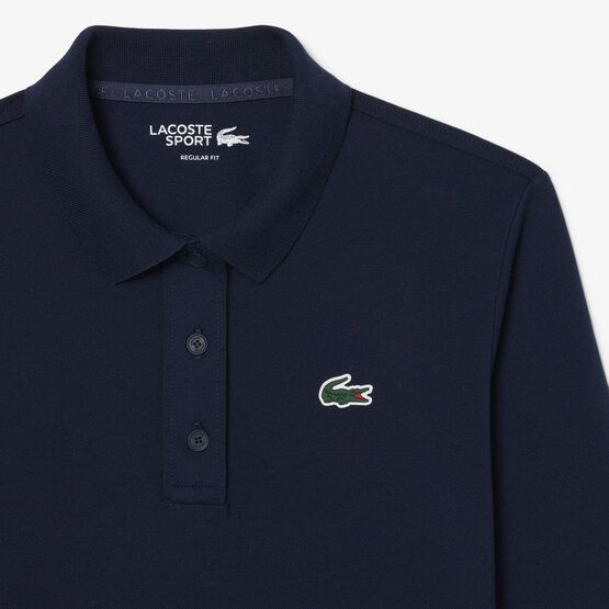 Lacoste Langarm Polo navy