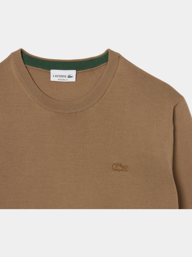 Lacoste Pullover Strick beige