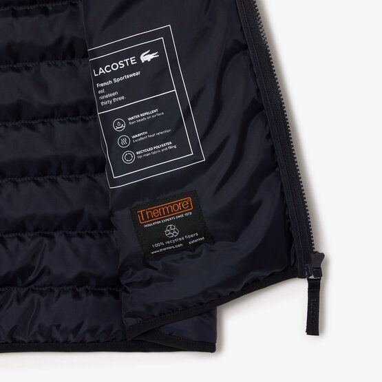 Lacoste Daunen Weste navy