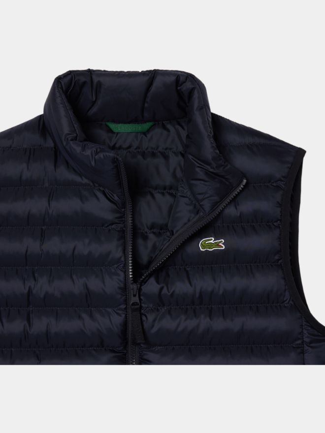 Lacoste Puffer Weste navy