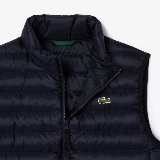 Lacoste Daunen Weste navy