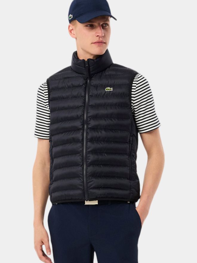 Lacoste Puffer Weste navy