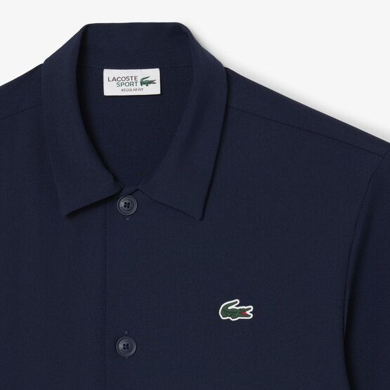 Lacoste Halbarm Hemd navy
