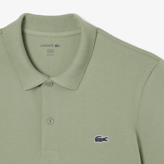 Lacoste Halbarm Polo oliv