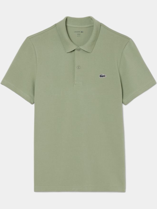 Lacoste Halbarm Polo oliv
