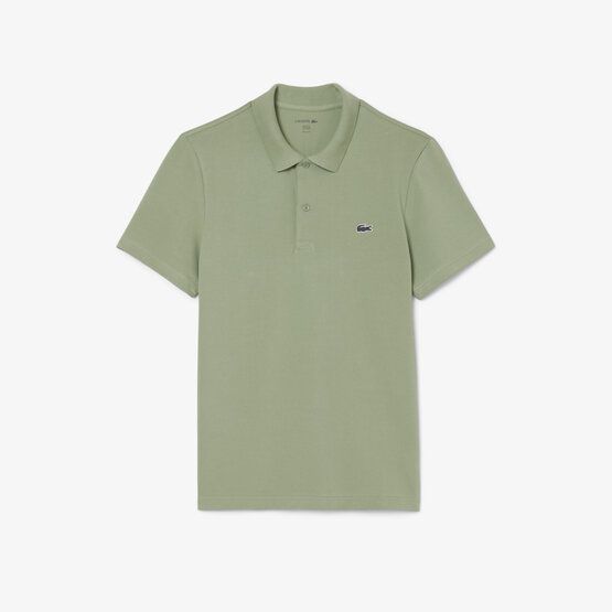 Lacoste Halbarm Polo oliv