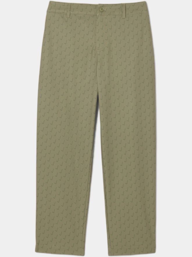 Lacoste Chino Hose oliv