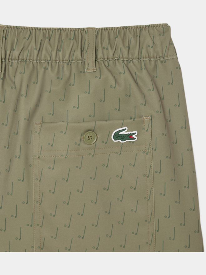 Lacoste Chino Hose oliv
