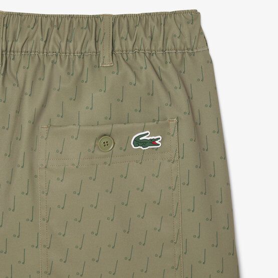 Lacoste Chino Hose oliv