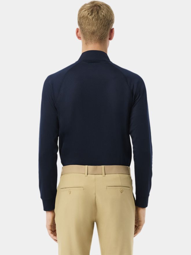 Lacoste Stretch Midlayer navy