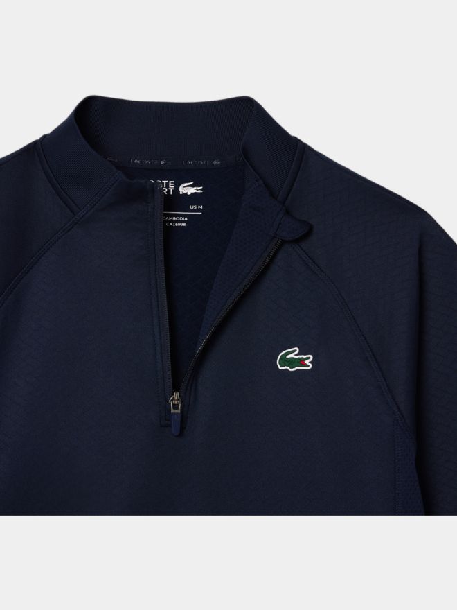 Lacoste Stretch Midlayer navy