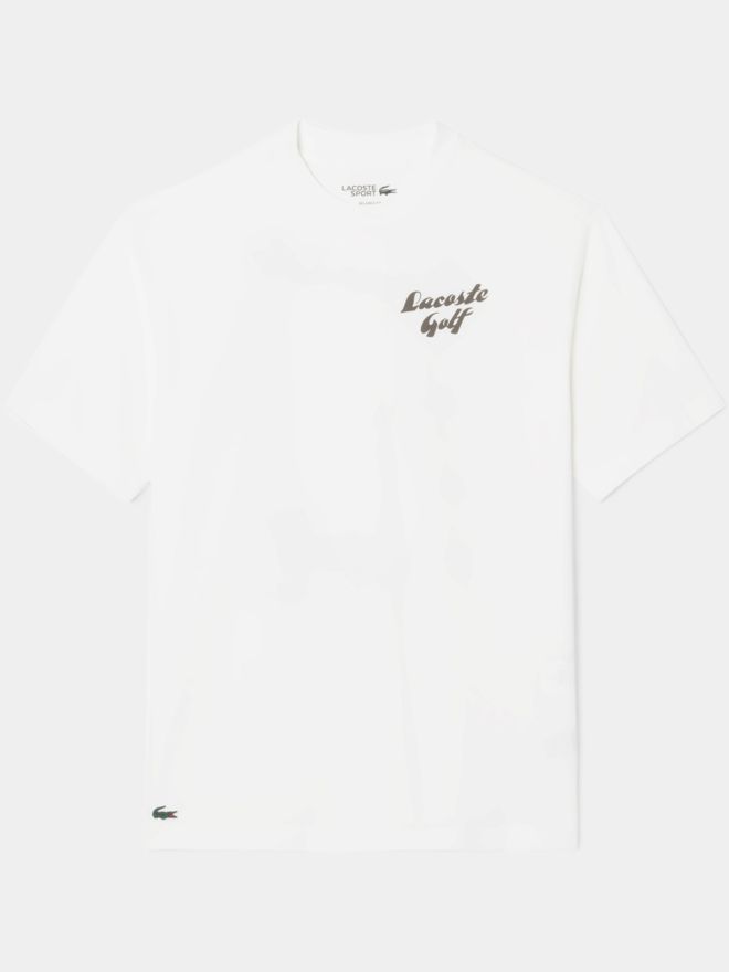 Lacoste Halbarm T-Shirt weiß