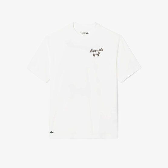 Lacoste Halbarm T-Shirt weiß