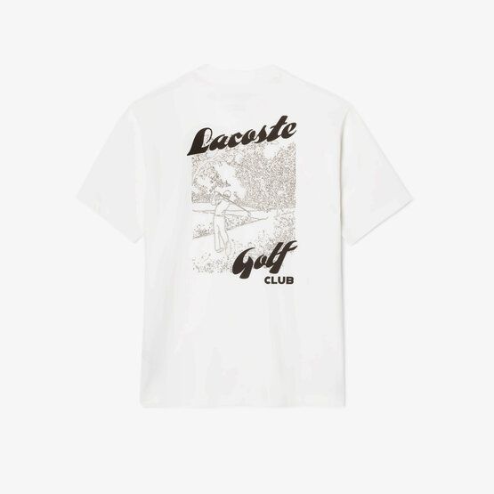 Lacoste Halbarm T-Shirt weiß
