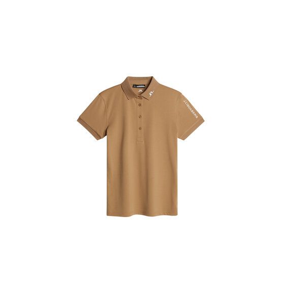 J.Lindeberg  Tour Tech half-sleeve polo brown