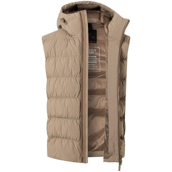 Fire and Ice  HOWARD thermal vest camel