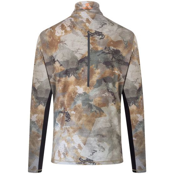 Fire and Ice PASCAL Stretch Midlayer braun