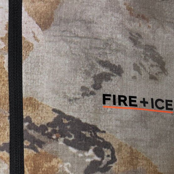 Fire and Ice PASCAL Stretch Midlayer braun
