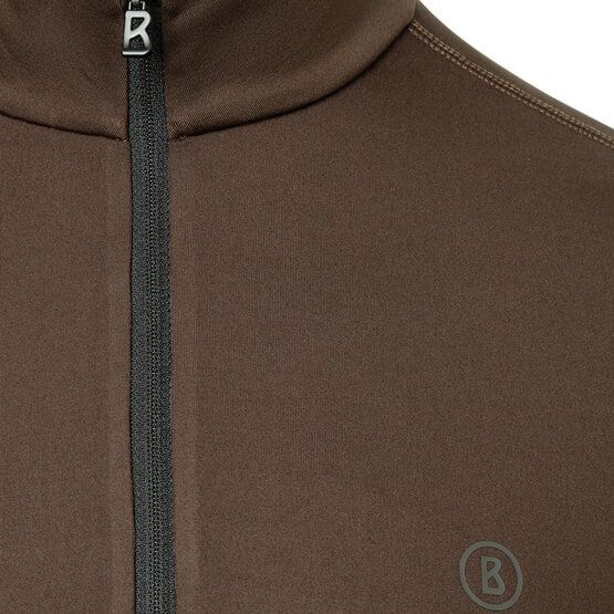Fire and Ice PASCAL Stretch Midlayer braun