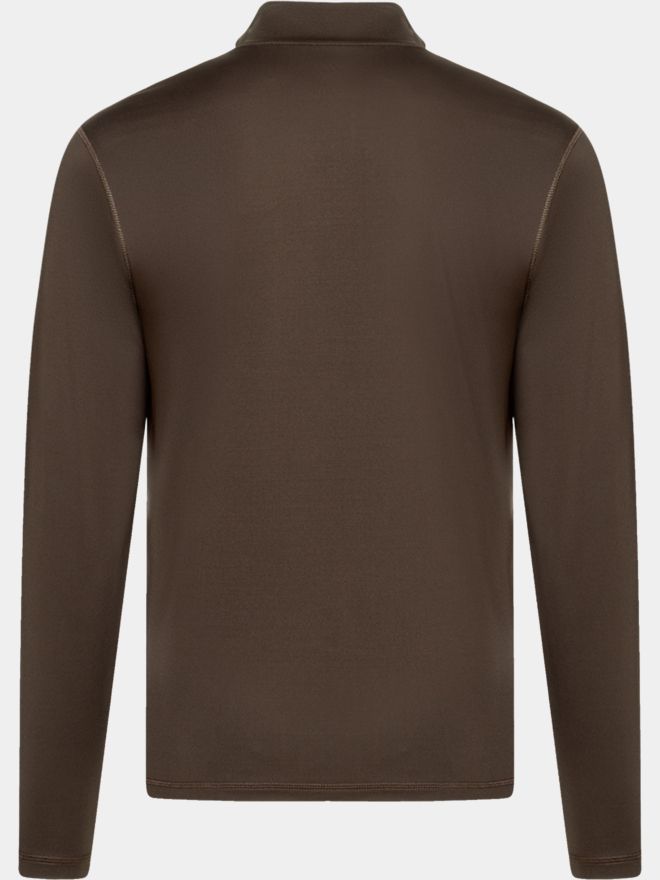 Fire and Ice PASCAL Stretch Midlayer hnědá