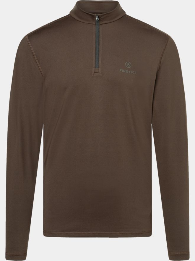 Fire and Ice PASCAL Stretch Midlayer hnědá