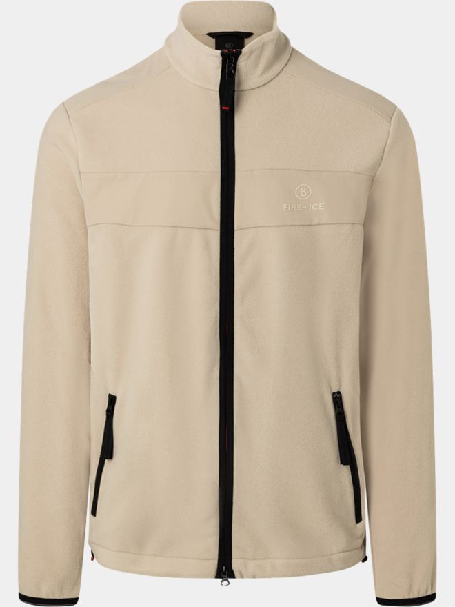 Fire and Ice JOSH3 Fleece Jacke beige