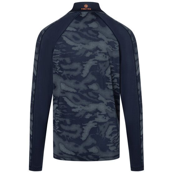 Fire and Ice PREMO4 Stretch Midlayer dunkelblau