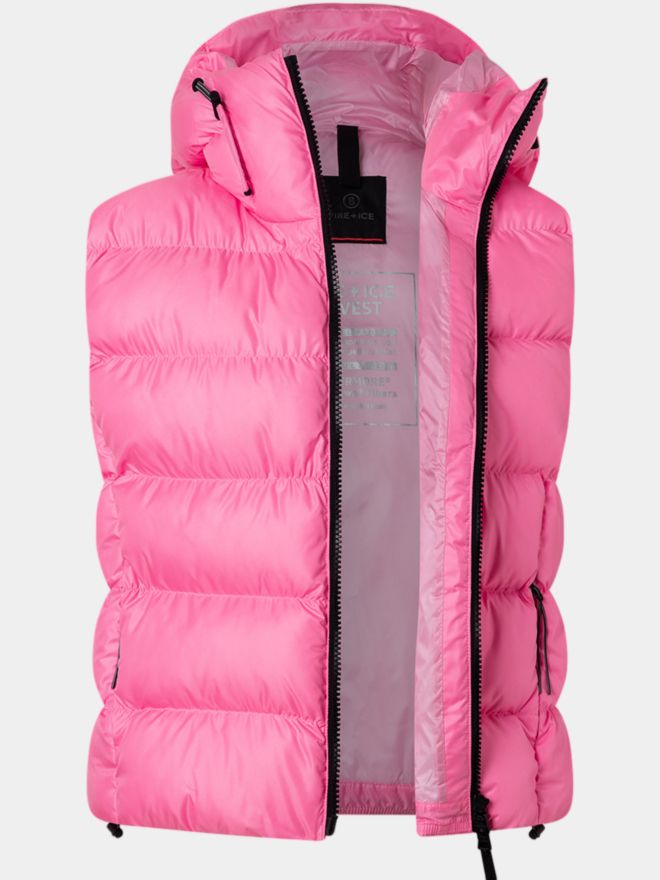 Fire and Ice NAIMA Thermo Weste pink