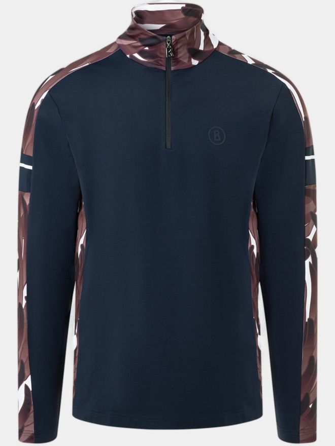 Bogner GARY Stretch Midlayer navy
