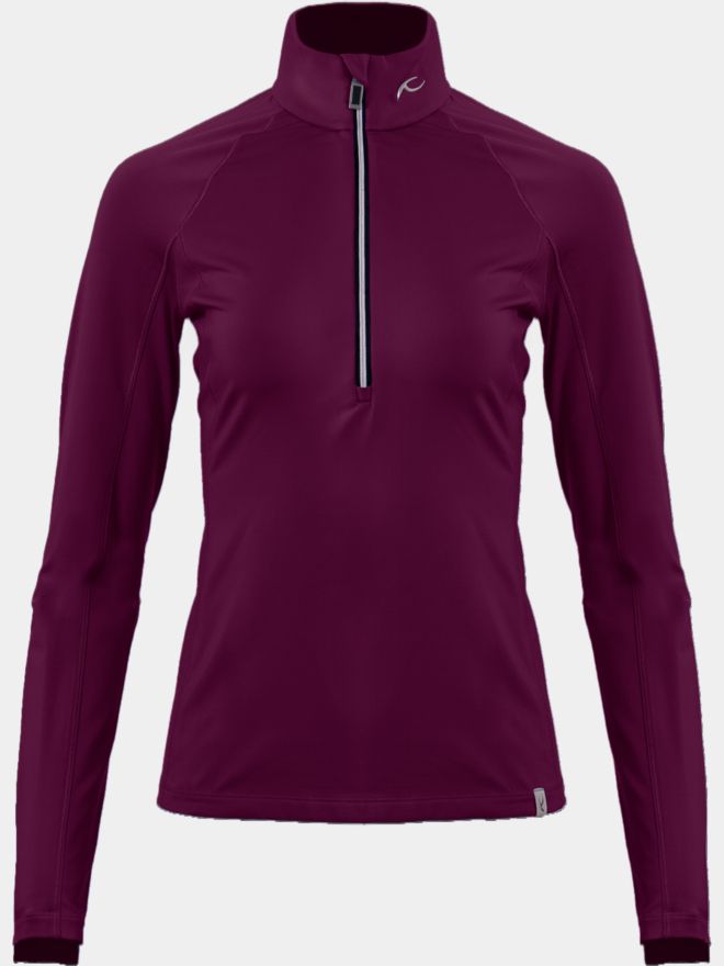 Kjus Trace 2.0 HZ Stretch Midlayer bordeaux
