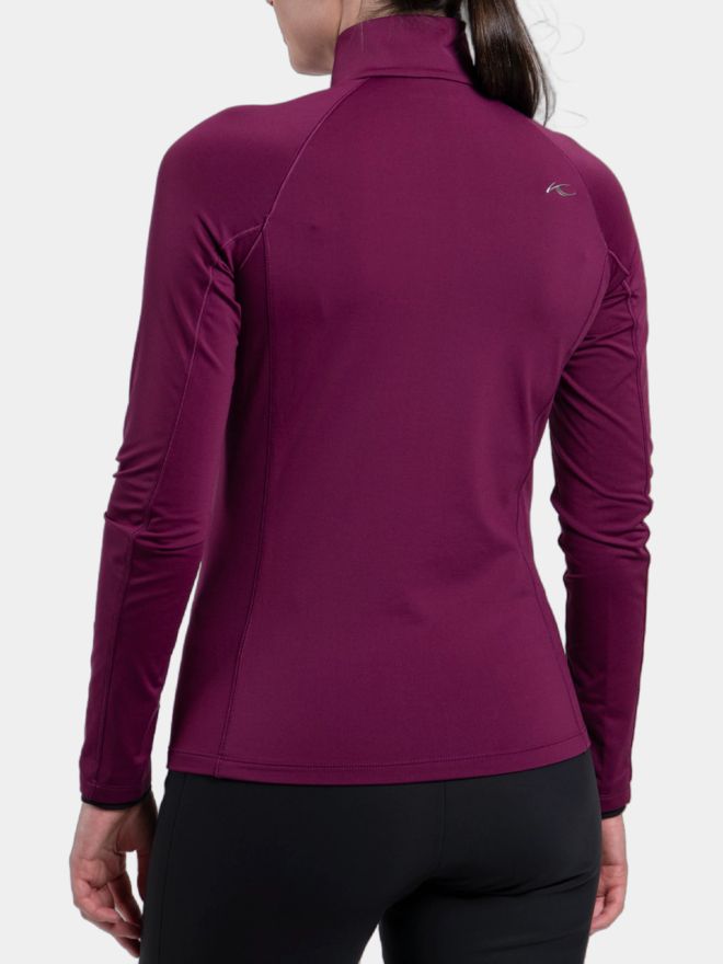 Kjus Trace 2.0 HZ Stretch Midlayer bordeaux