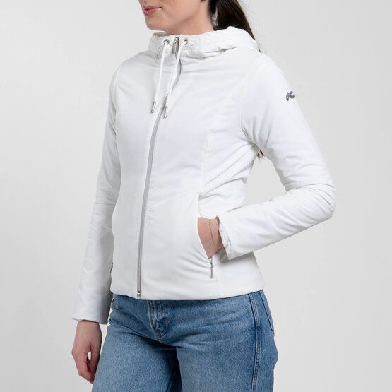 Kjus  Elevation Hood Jacket Thermo Jacket white