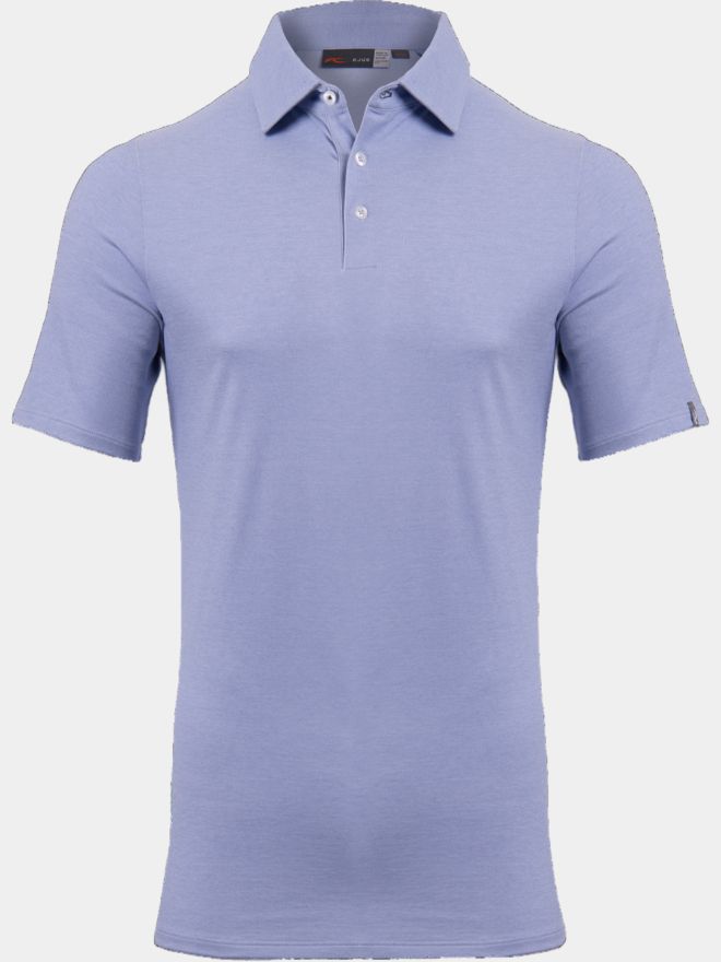 Kjus Sunder half sleeve polo light blue