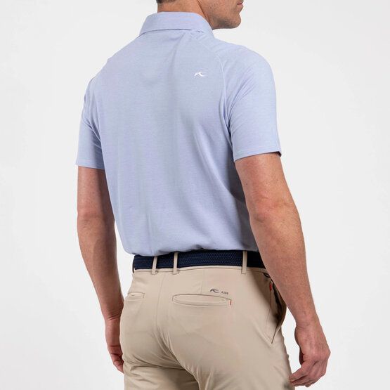 Kjus Sunder Halbarm Polo hellblau
