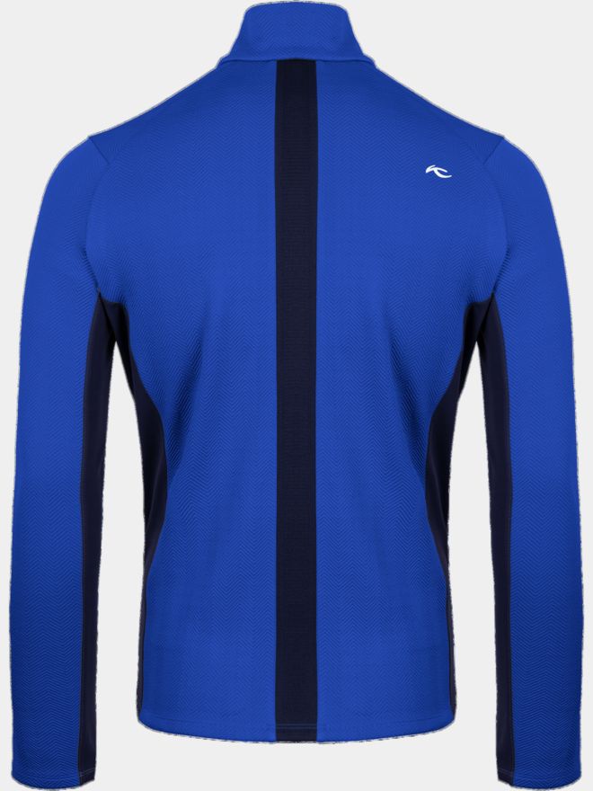 Kjus Delian 2.0 Half-Zip Stretch Midlayer blau