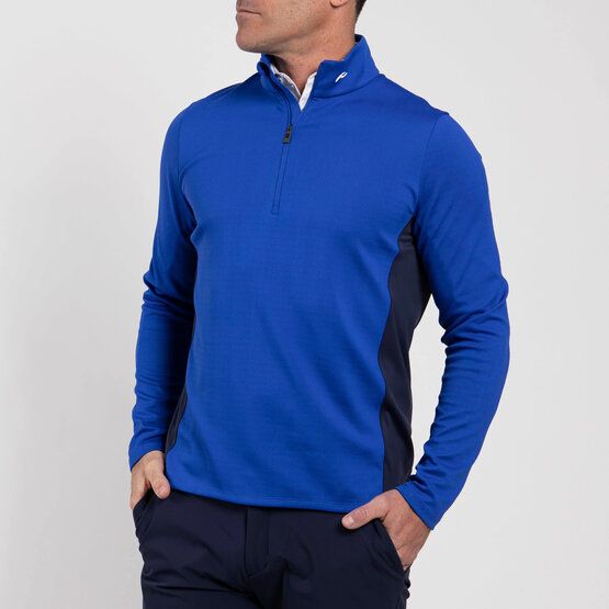 Kjus  Delian 2.0 Half-Zip Stretch Midlayer blau