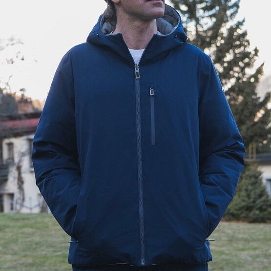 Kjus  Apex Flip Jacket Daunen Jacke navy